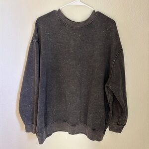 Wild Fable Men's Charcoal Crewneck Sweater
